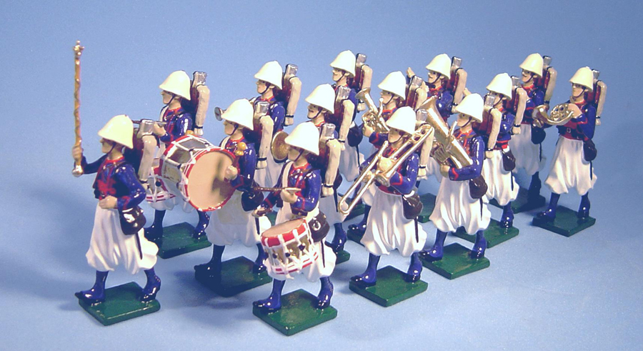 180 - Music Band, French Zouaves, Boxer Rebellion