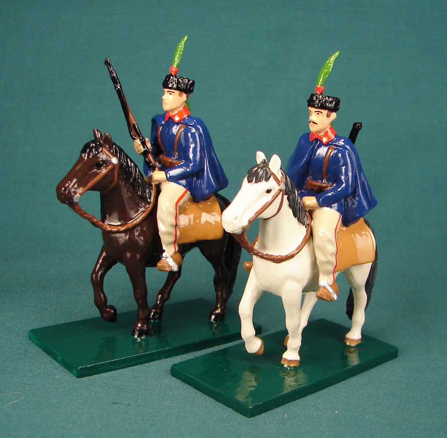 230 - Italian Bersaglieri on pony , Boxer Rebellion