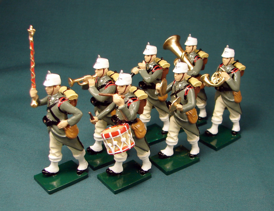 307 - Military Band, Italian Infantry Jagers ,1900
