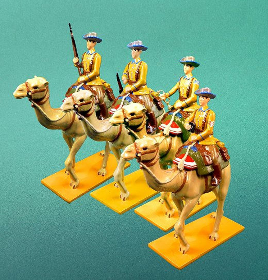 333-334 - Camel Corps, German Schutztruppe, Summer uniform, South West Africa, WWI