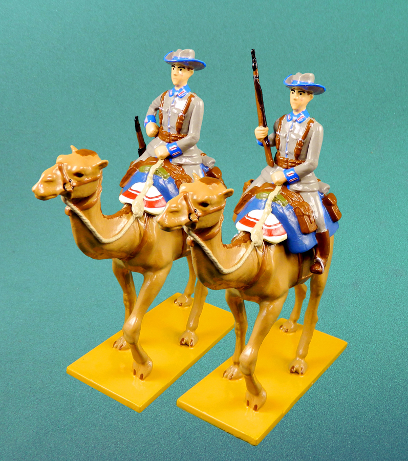 336 - Camel Corps Troops, German Schutztruppe, Winter uniform, South West Africa, WWI