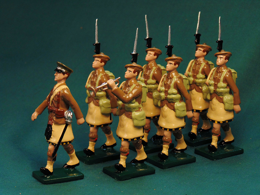 391A - Scottish Infantry, with beret, WWI