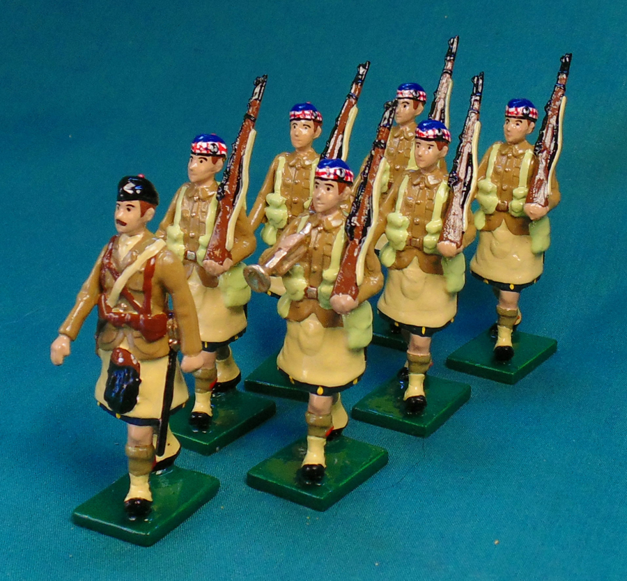 391B - Scottish Infantry, with hat, WWI