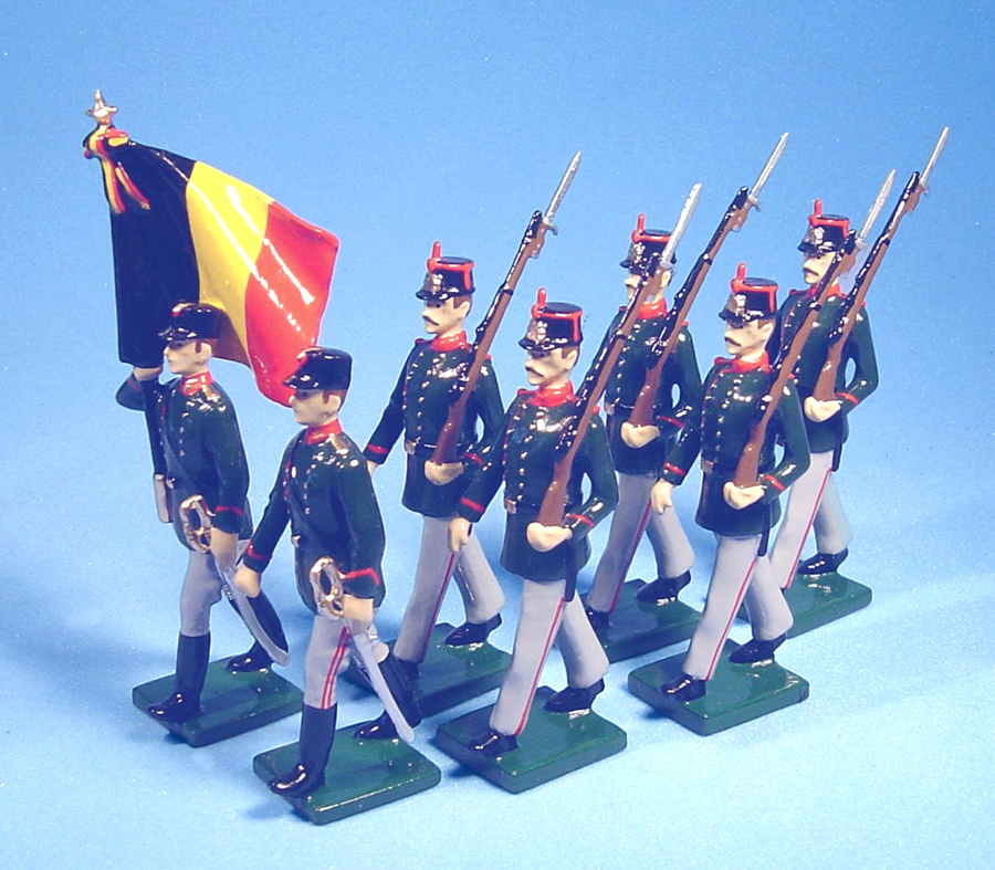 170 - Belgian Infantry, 1897 