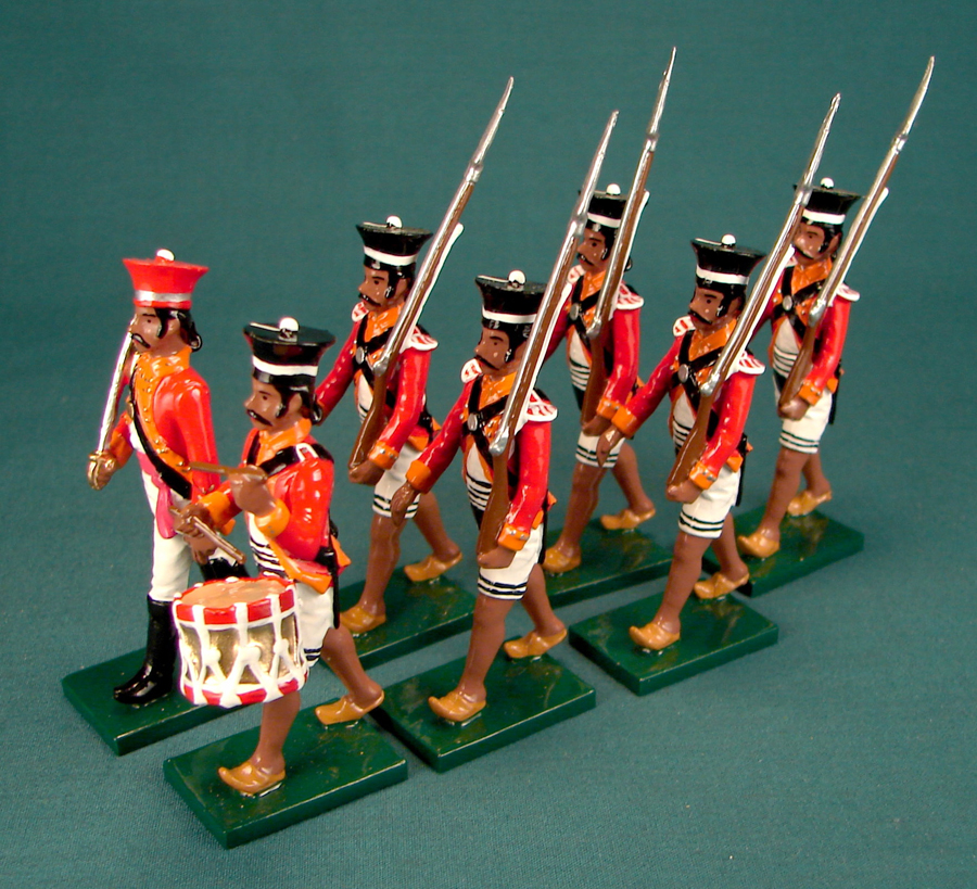 241 - 4th Madras Native Infantry, Colonial India, 1800