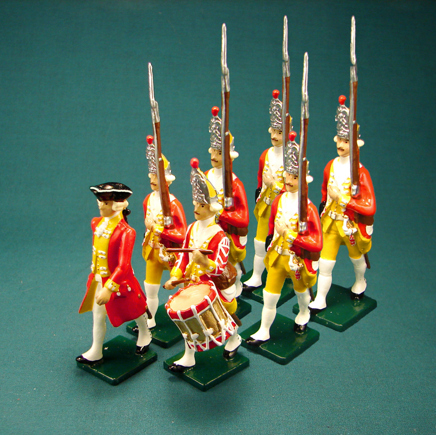 301 - Saxon Grenadiers, Leibgrenadier Guards, 1756-61