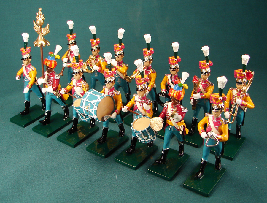 233 - Music band, 17th regt., Light infantry, 1809