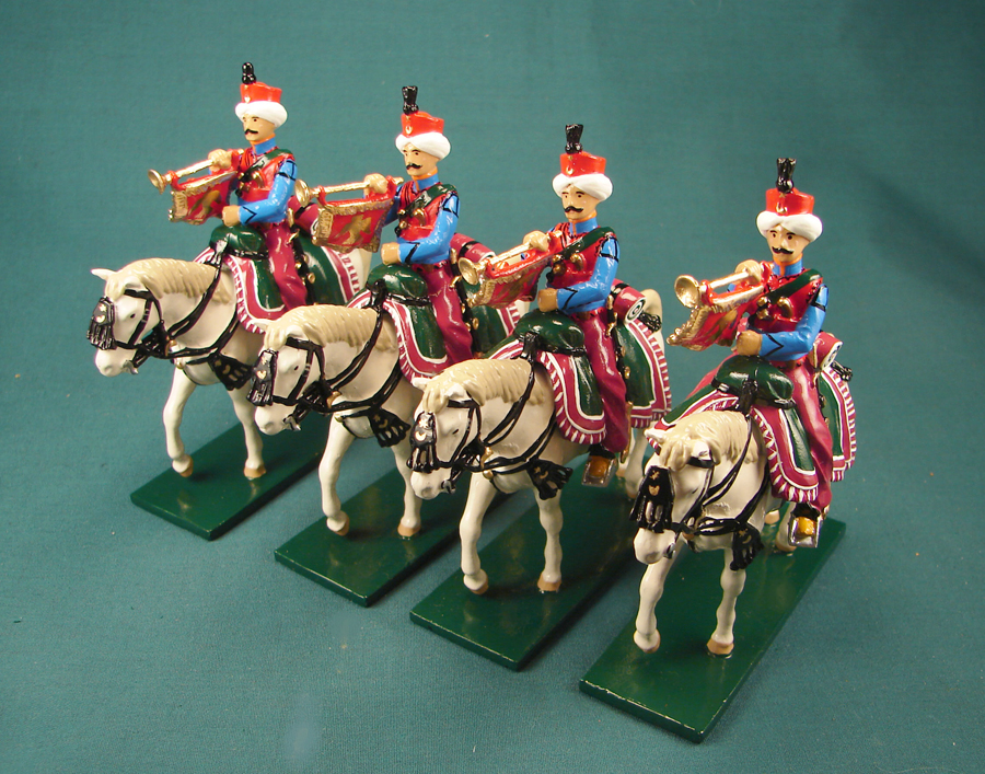 295 - Band of Napoleonic Mamluks of the Imperial Guard, 1805-15 Trumpeters Line 