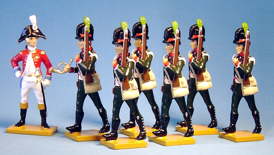 130 - Riflemen, Royal York Fusiliers, Eastern Caribbean, 1797