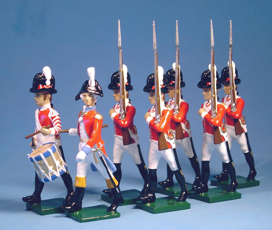 158 - Fusiliers, Viomenil`s Regt., Nassau. Holland, 1795