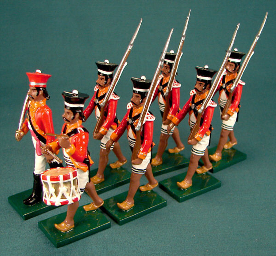 241 - 4th Madras Native Infantry, Colonial India, 1800