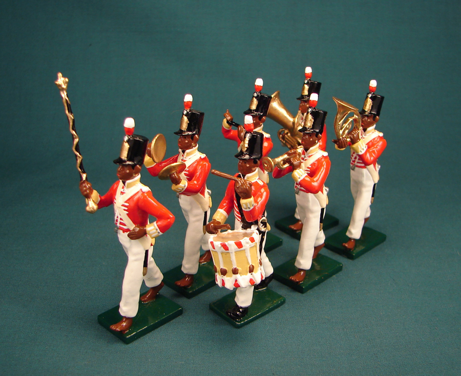 283 - Military band, HM Malay Regiment, 1st Ceylon regt., 1803-14 