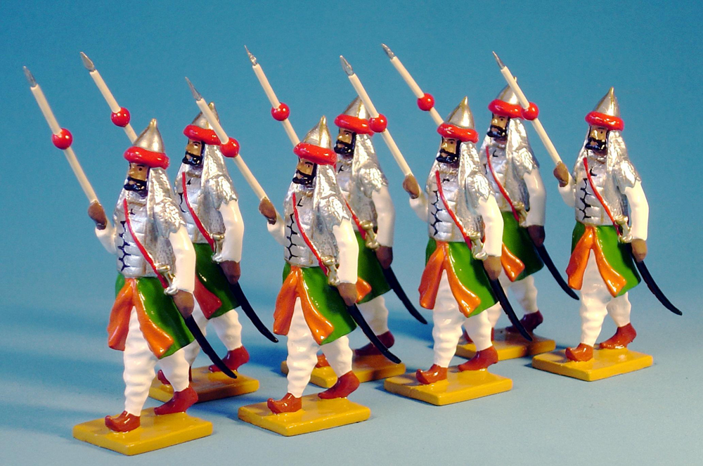 113 - Cutch spear-bearers, Delhi Durbar 1903