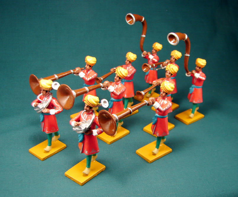 321 - Music Band from Patiala, Delhi Durbar, 1903