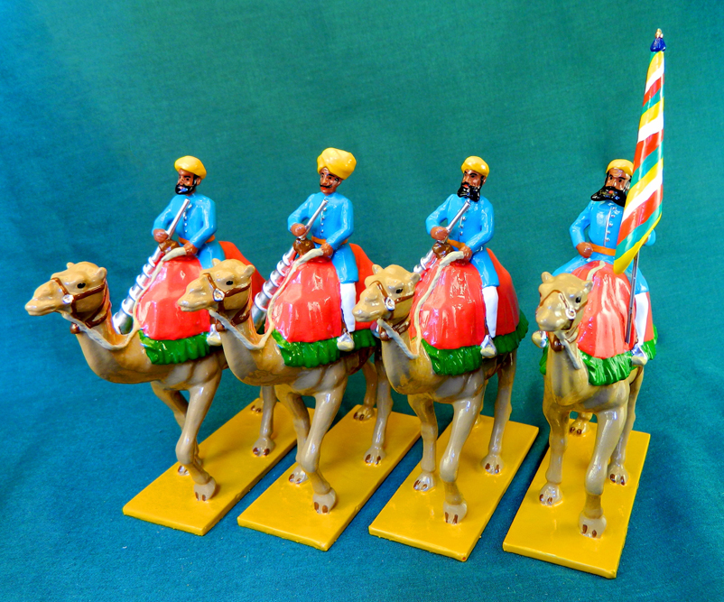 340 - Alwar Camel Riders, Delhi Durbar, 1903 