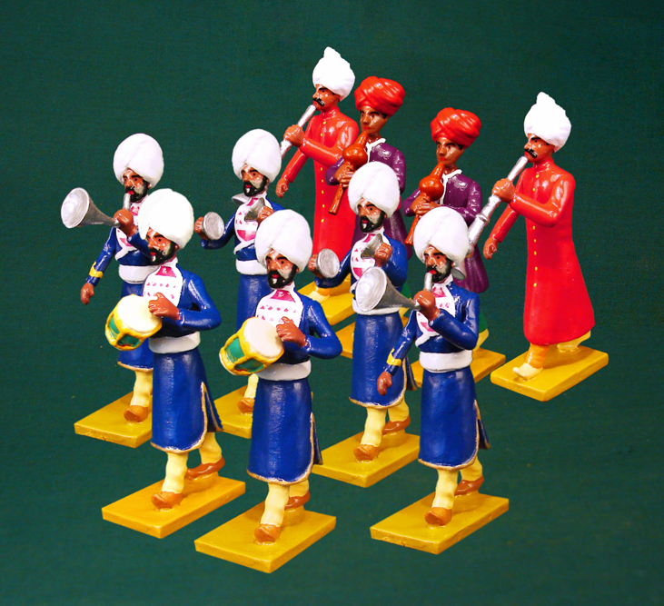 353 - Music Band from Kapurthala, Delhi Durbar, 1903