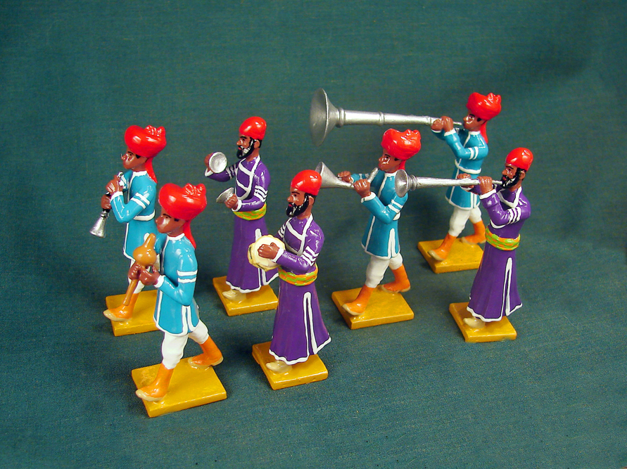 364 - Music Band from Bikaner, Delhi Durbar, 1903
