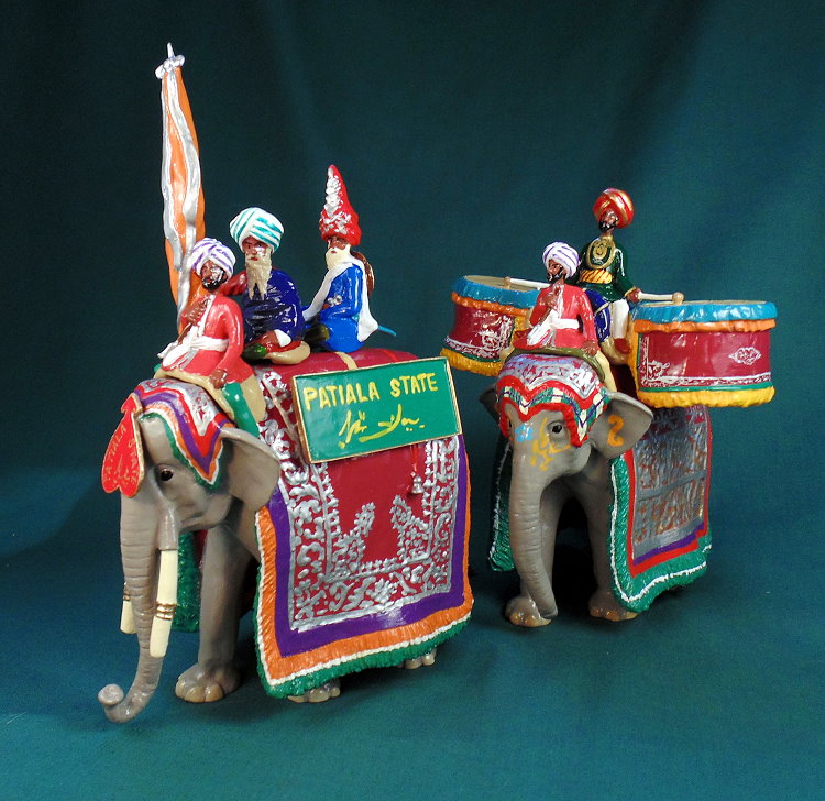 397 - 398 - Elephants from Patiala