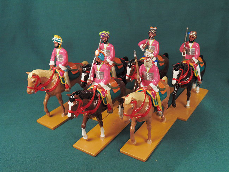 414-415 - Elite Cavalry from Datia, Delhi Durbar, 1903