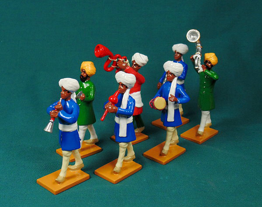 427 - Music Band from Rewa, Delhi Durbar 1903