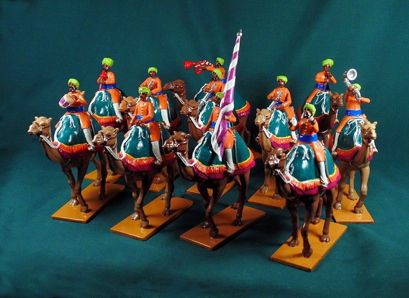434, 435, 436 and 437 - Camel riders from Kota