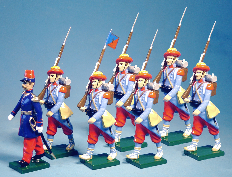 181 - Grenadiers from the Spanish Campaign, French Foreign Legion, 1835-38