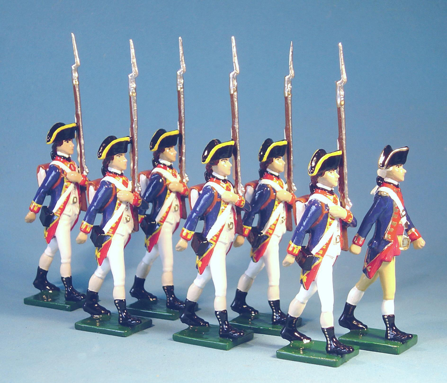 156 - 3rd Continental Artillery regt., marching
