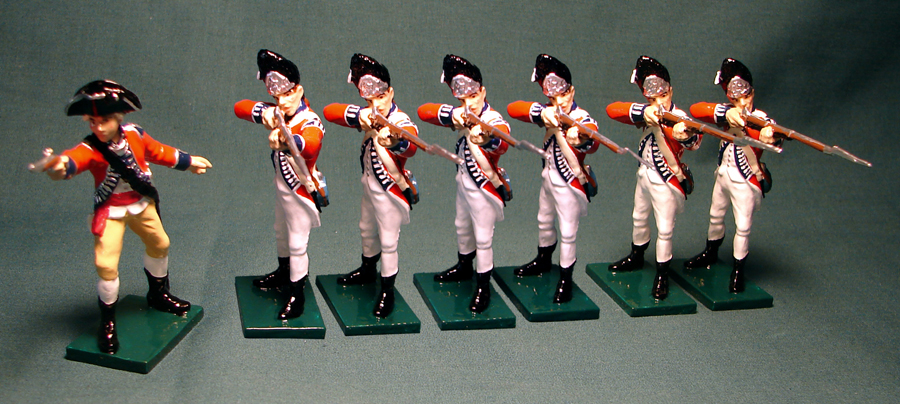 197 - British Grenadiers, 33rd regt., British Army, 1781