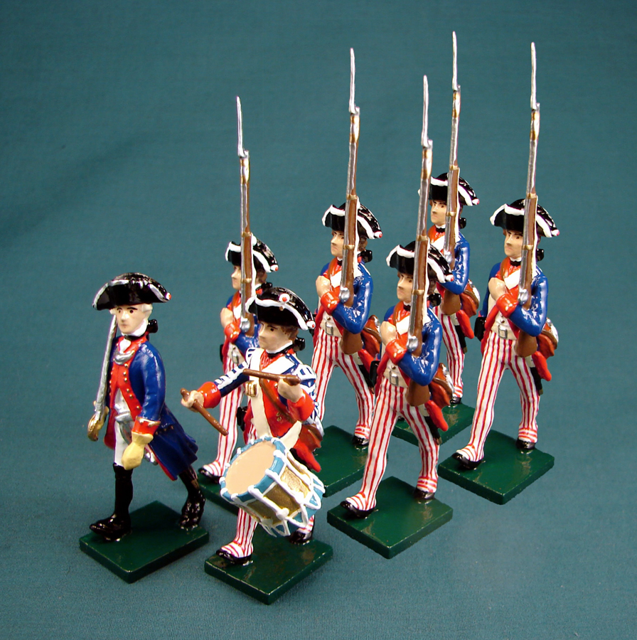266 - Brunswick Musketeers, Regt. von Specht, German Army, American Revolution 